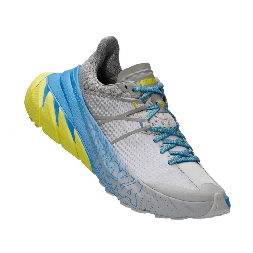 white hoka running shoes