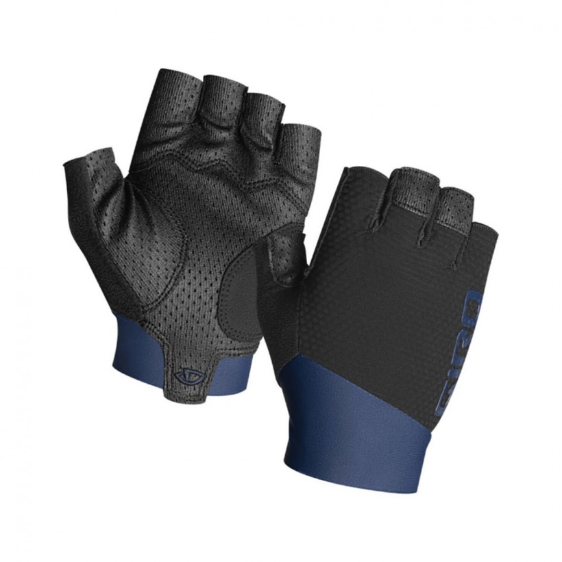 Giro Zero CS Kurze blaue Handschuhe