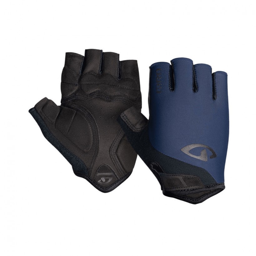 Giro Jag Kurze blaue Handschuhe