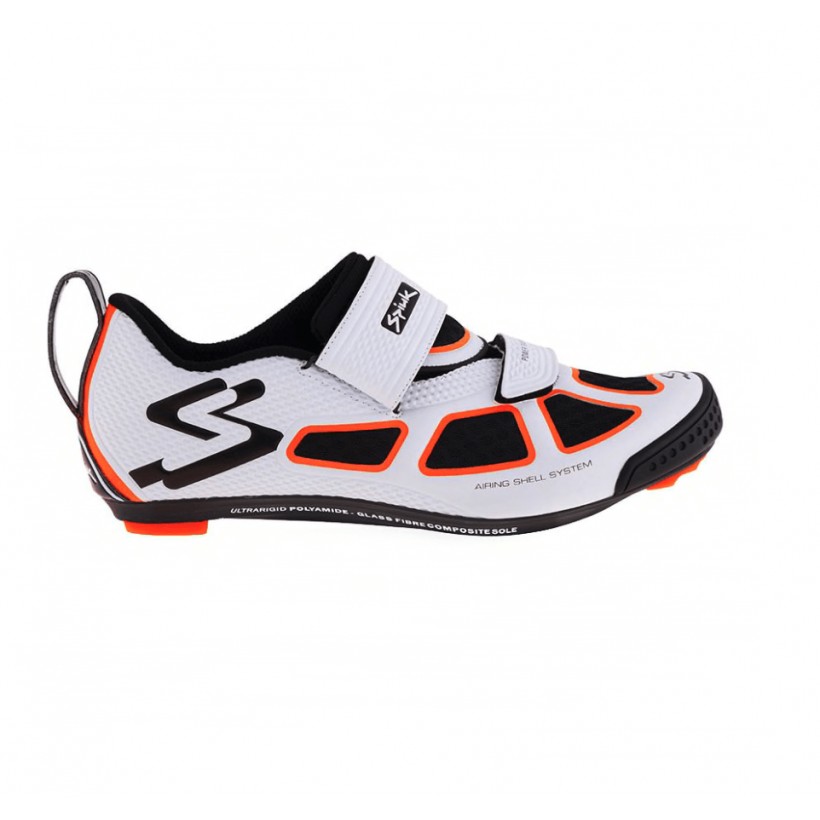 Sapatos Spiuk Trivium homem branco e laranja