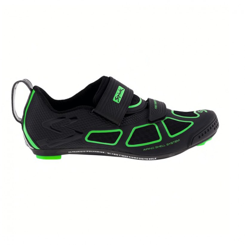 Spiuk Trivium shoes black and green man