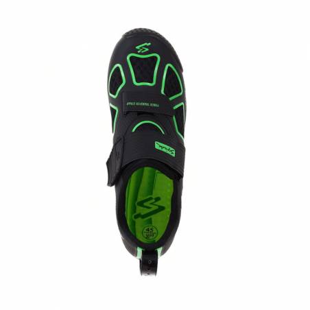 Spiuk Trivium shoes black and green man