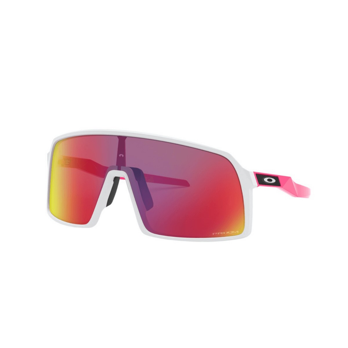 mit ef  günstig Kaufen-Oakley Sutro Prizm Straßenbrille Weiß Pink. Oakley Sutro Prizm Straßenbrille Weiß Pink <![CDATA[Oakley Sutro Prizm Straßenbrille Weiß Pink Die Oakley Sutro Sonnenbrille mit Prizm Straßengläsern definiert das Aussehen von Sportleist