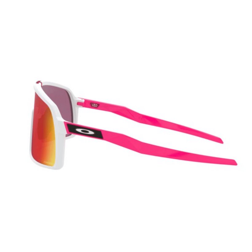Lunettes Oakley Sutro Prizm Road blanc rose