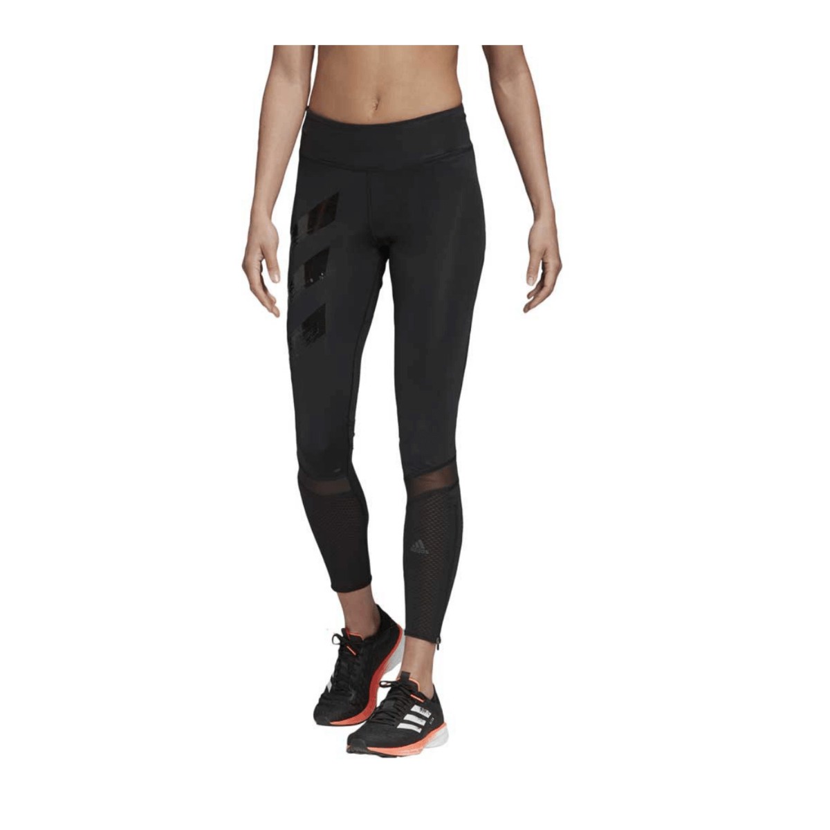 Adidas How We Do Long Tights Noir Femme, Taille M