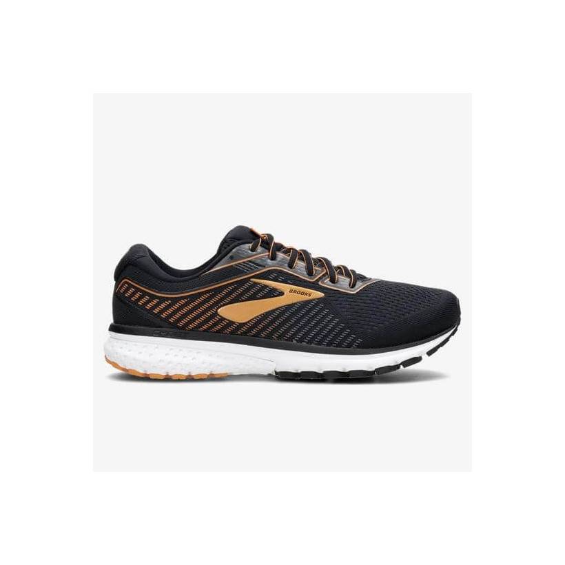 Brooks Ghost 12 Nero Arancio SS20 Scarpe da uomo