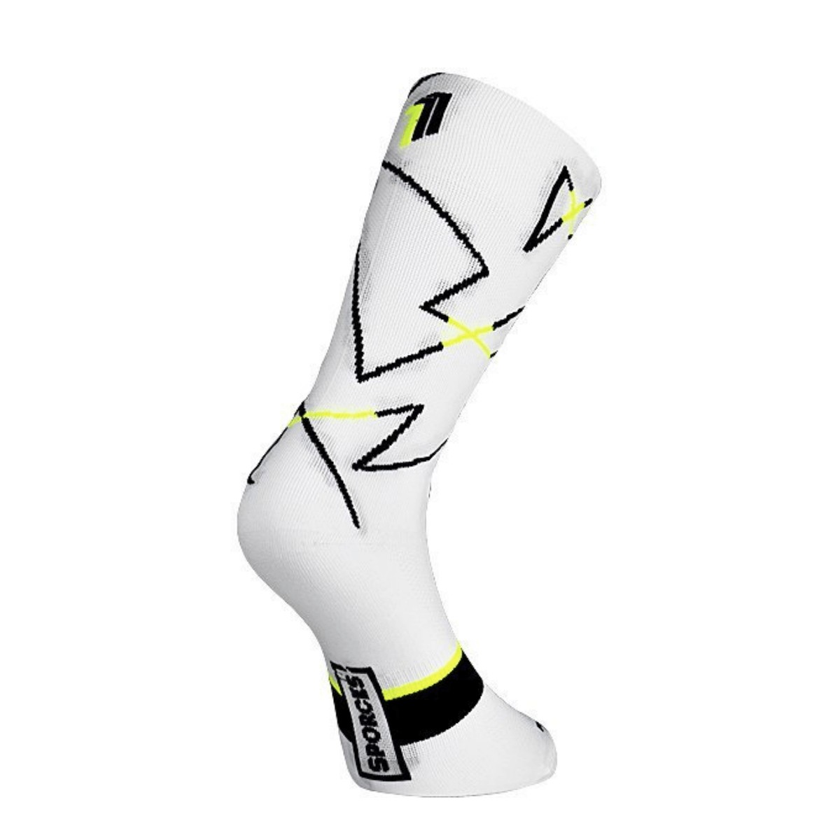 Calze da ciclismo Sporcks Ciola White, Taglia S