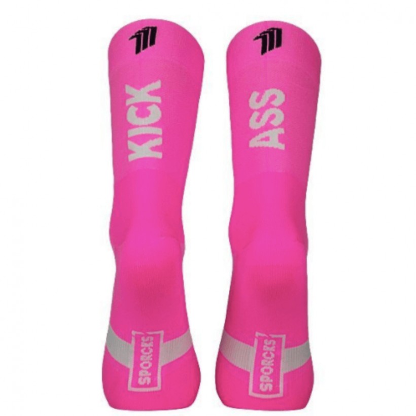 Chaussettes Sporcks Triathlon Laura Philipp Kick Ass Rose