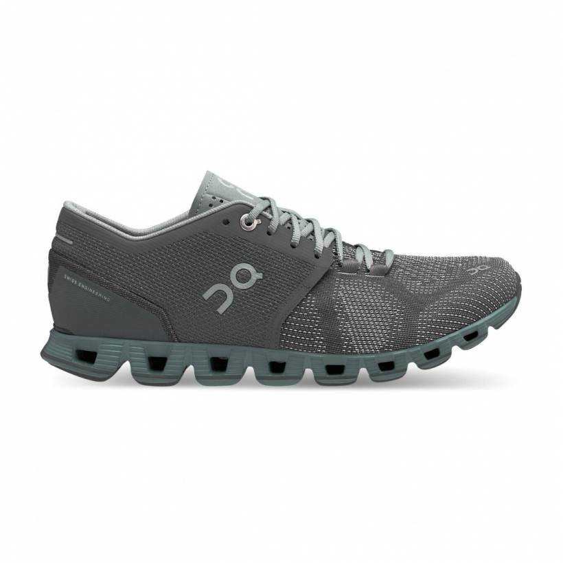 On Cloud X Rock Sea Chaussures Femme