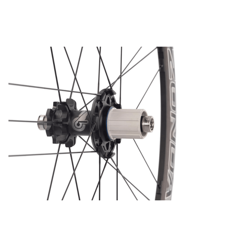 Conjunto de rodas de par Campagnolo Zonda 6B disco AFS