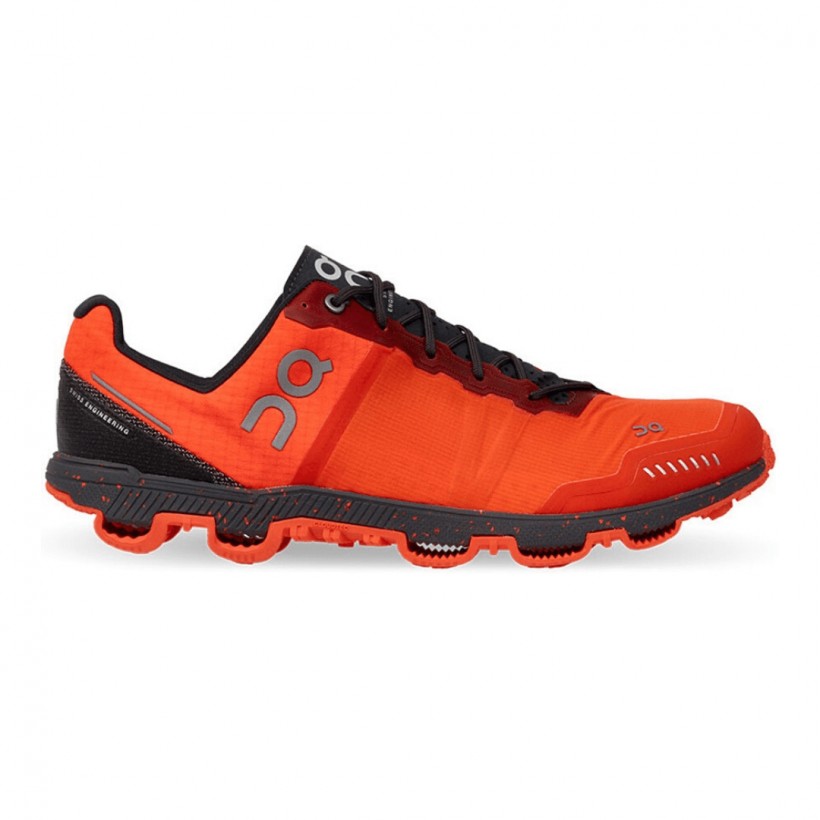 On Cloudventure Peak Orange Black Women's Shoes