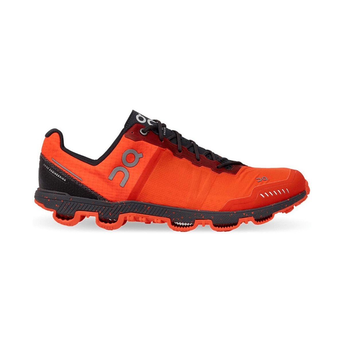 Chaussures On Cloudventure Peak Orange Noir Femme, Taille 37 - EUR