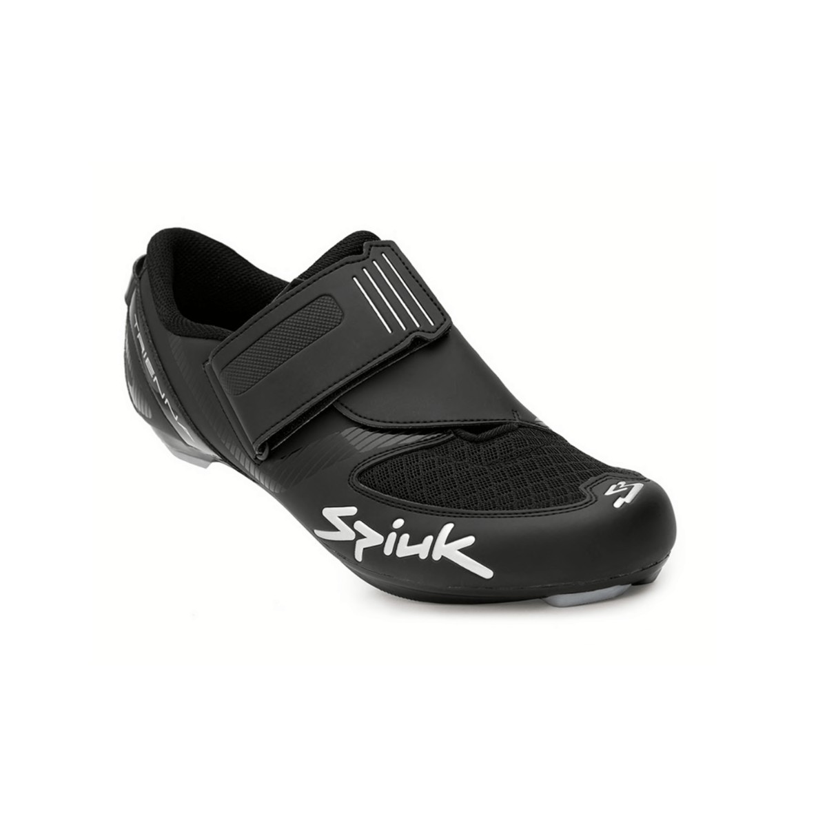 Spiuk Trienna Triathlon Matte Black Shoes, Size 42 - EUR