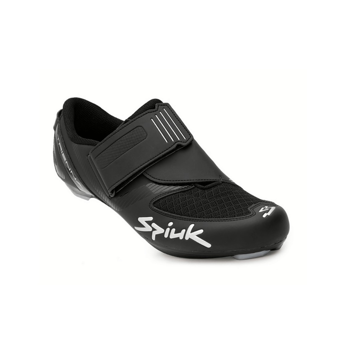 Zapatillas Spiuk Trienna Triatlón Negro Mate, Talla 42 - EUR