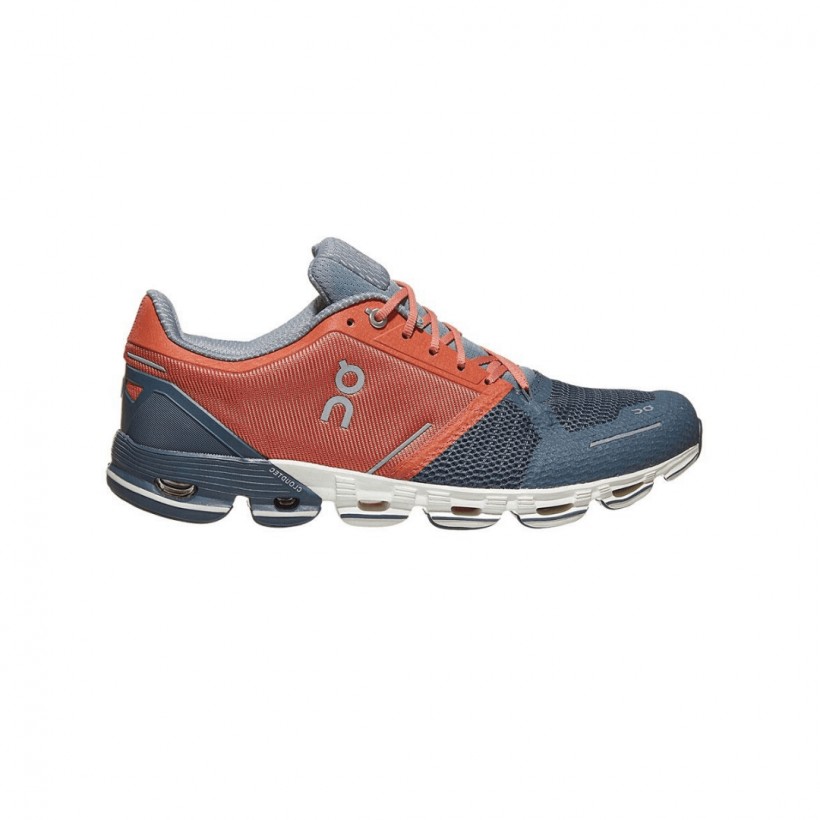 On Cloudflyer Shoes Orange Gray