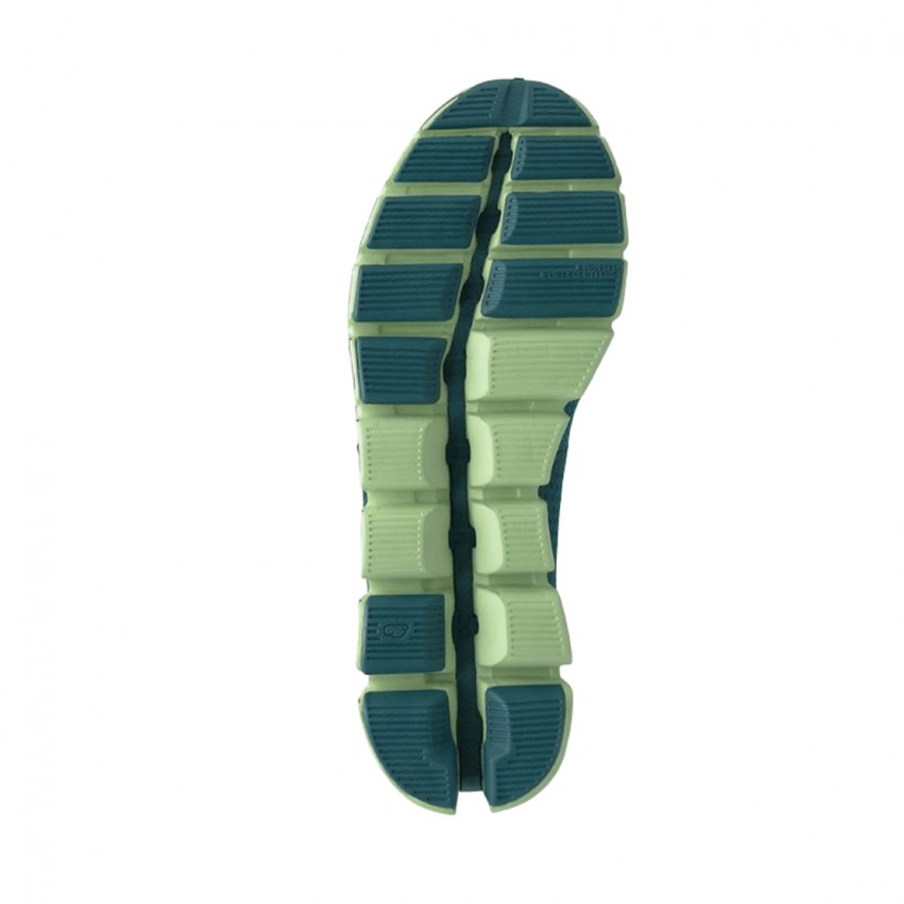 On Cloud X Blue Green Women's Shoes
