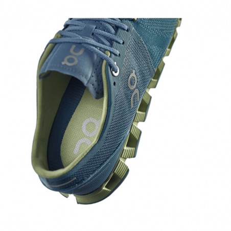 On Cloud X Blue Green Women's Shoes