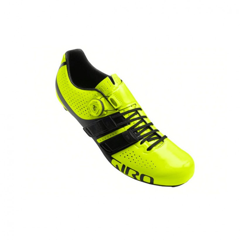 Giro Factor Teachlace Schuhe Fluor Yellow Black