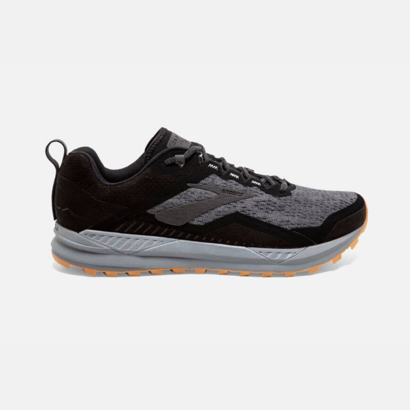 Brooks Cascadia 14 Buty Czarny Szary Pomarańczowy
