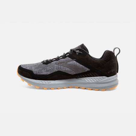 Brooks Cascadia 14 Shoes Black Gray Orange
