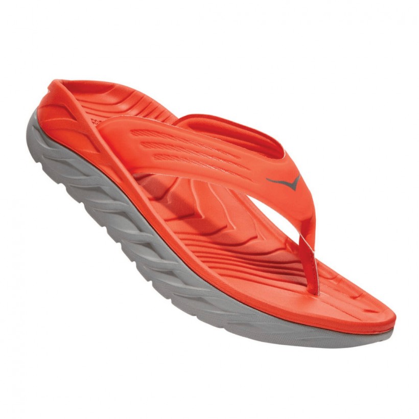 Hoka One One ORA Recovery Flip Orange Flip Flops