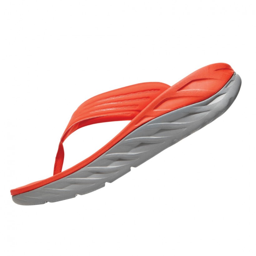 Hoka One One ORA Recovery Flip Orange Flip Flops