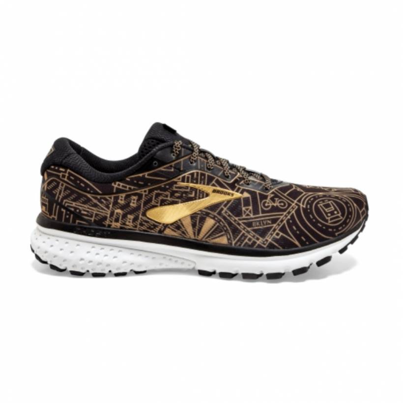 Brooks Ghost 12 Chaussures Noir Or SS20