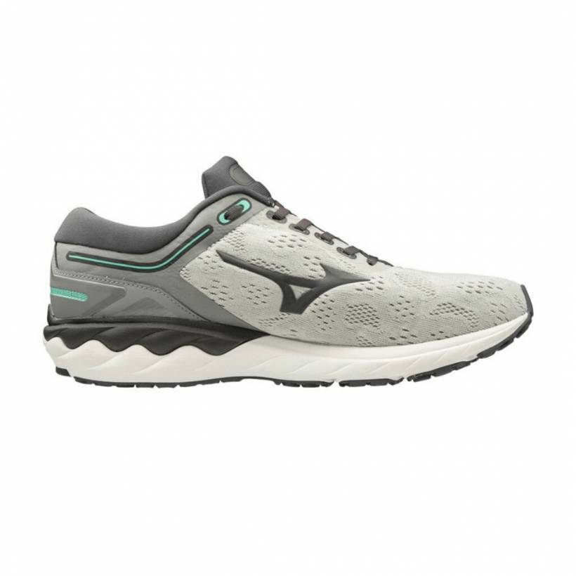 Buty Mizuno Wave Skyrise Szare Jasnobrązowe