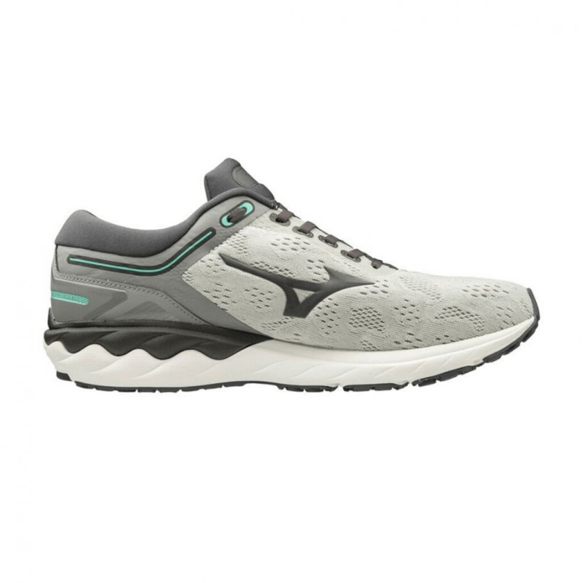Sapatos Mizuno Wave Skyrise Cinza Castanho Claro