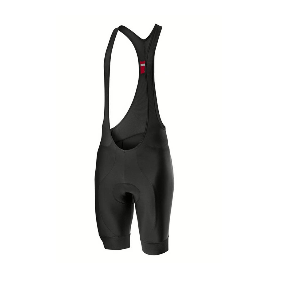 Castelli Entrata Black Bib Shorts, Size M