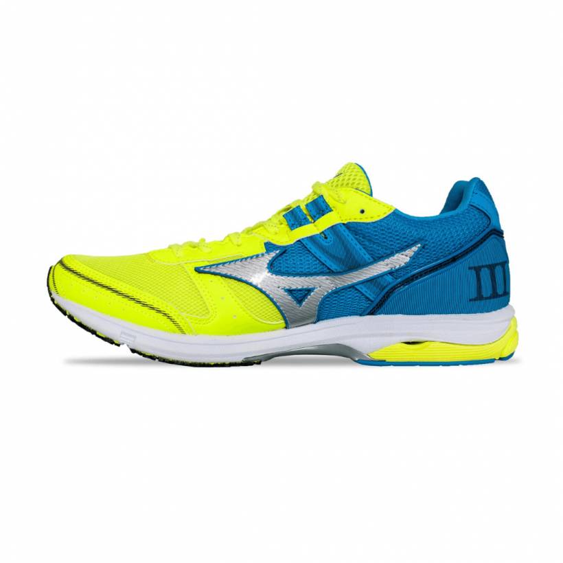 Scarpe Mizuno Wave Emperor Uomo Blu Giallo