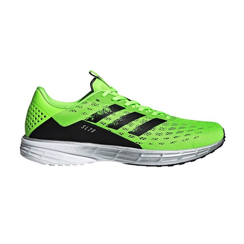 Zapatillas Adidas SL20 Verde Negro PV20 Hombre