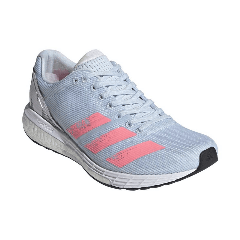 Adidas Adizero Boston 8 Schuhe Hellblau Pink SS20 Frau adidas-adizero-boston-8-schuhe-hellblau-pink-ss20-frau