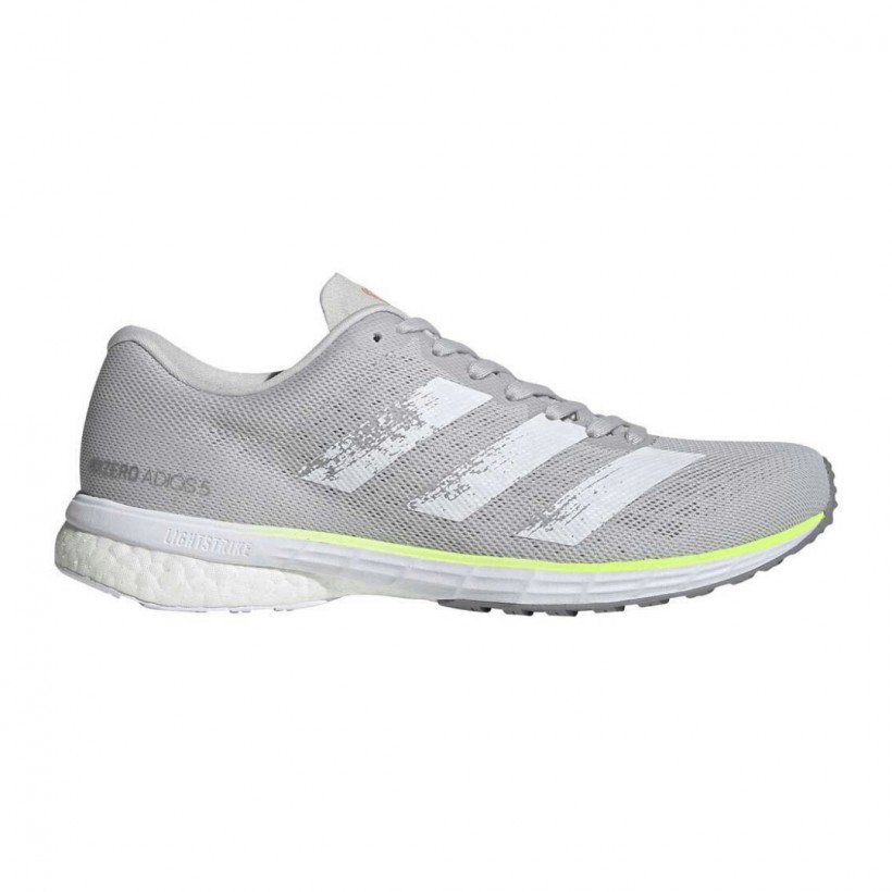 Adidas Adizero Adios 5 Laufschuhe Lime Grey SS20 Frau