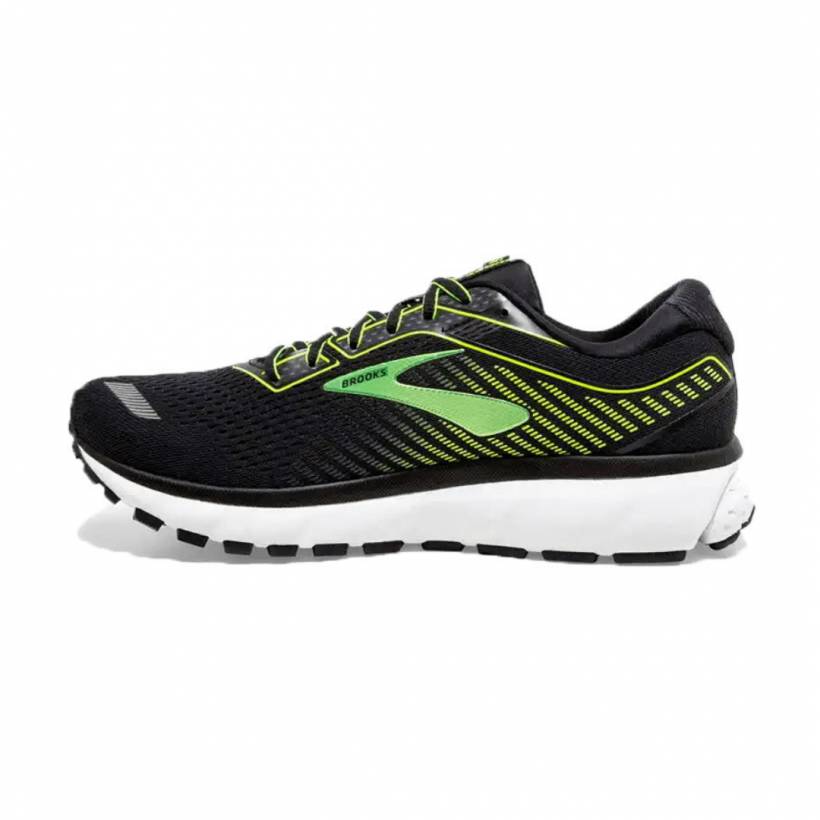 Brooks Ghost 12 Czarne Limonkowe Buty PV20