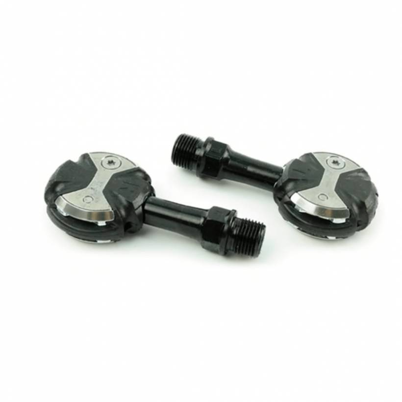 Pédales de route Speedplay Zero CroMoly avec cales piétonnières noires