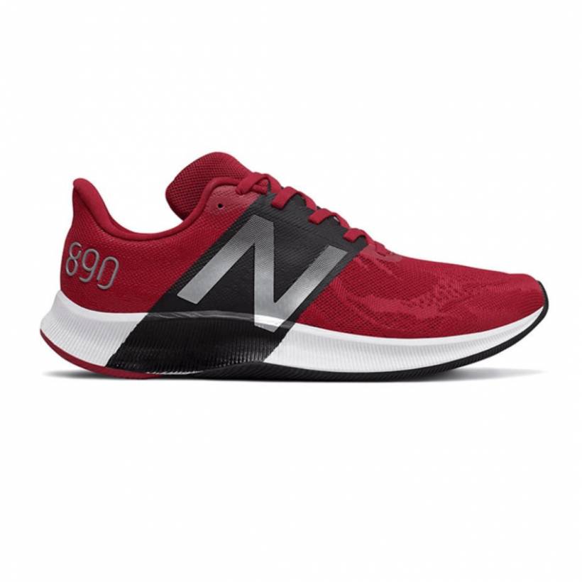 New Balance 890 v8 Chaussures Rouge Noir Gris AW20