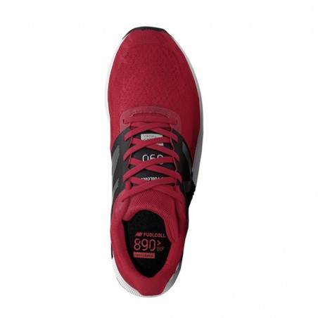 New Balance 890 v8 Schuhe Rot Schwarz Grau SS20