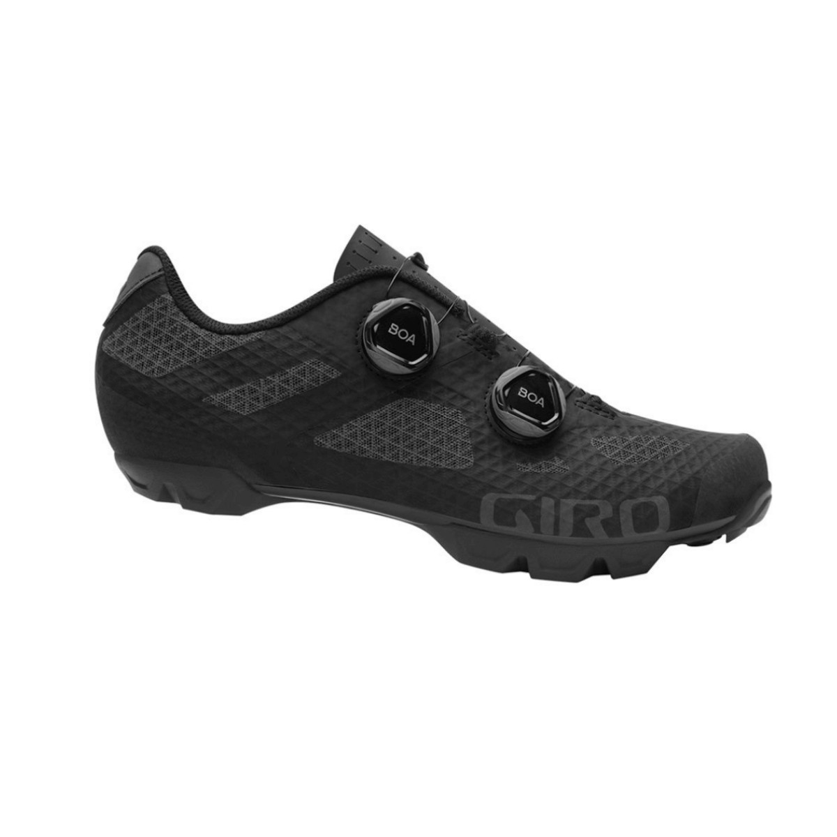 Giro Sector MTB Black Matte Shoe, Size 42 - EUR