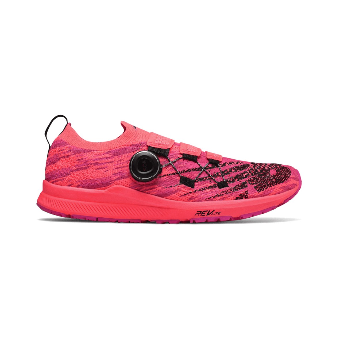 Zapatillas New Balance 1500T2 Boa Rojo Negro Mujer