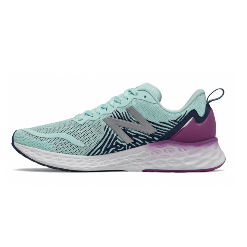New Balance Frischer Schaum Tempo v1 Aquamarin Flieder AW20 Damenschuhe