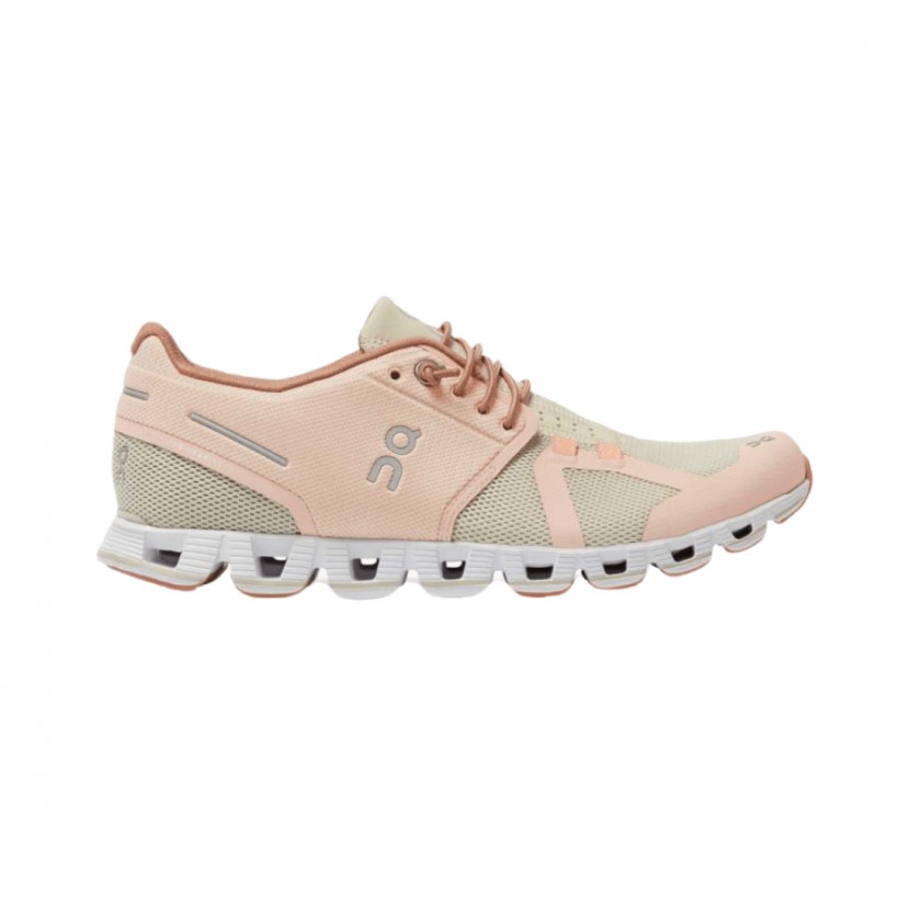 On Cloud Pink Light Brown Women's Shoes