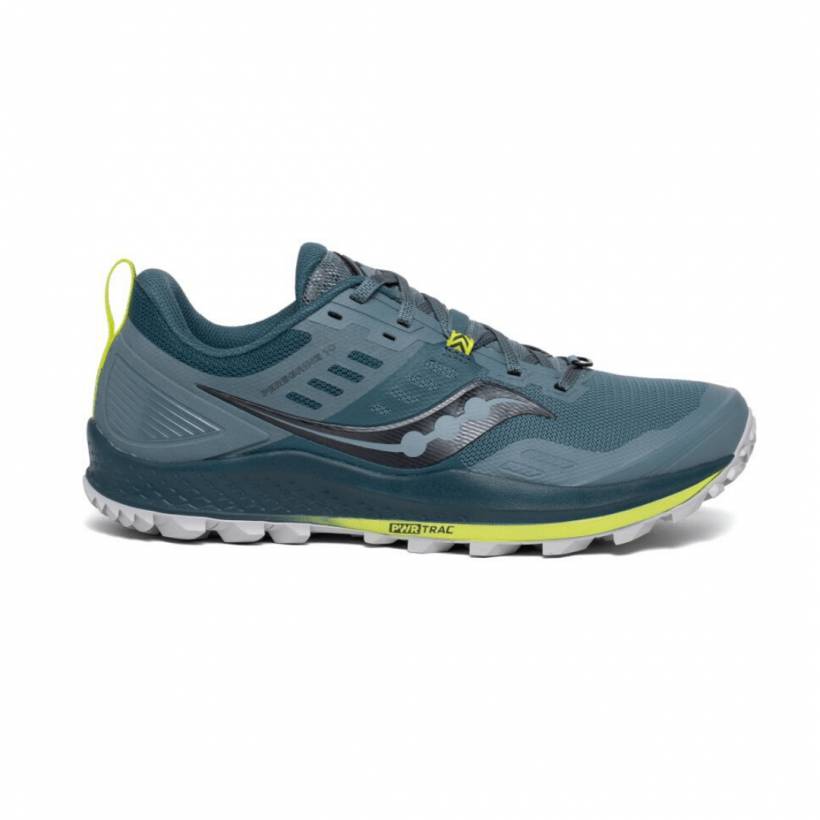 Męskie buty do biegania Saucony Peregrine 10 Zielone Czarne SS20