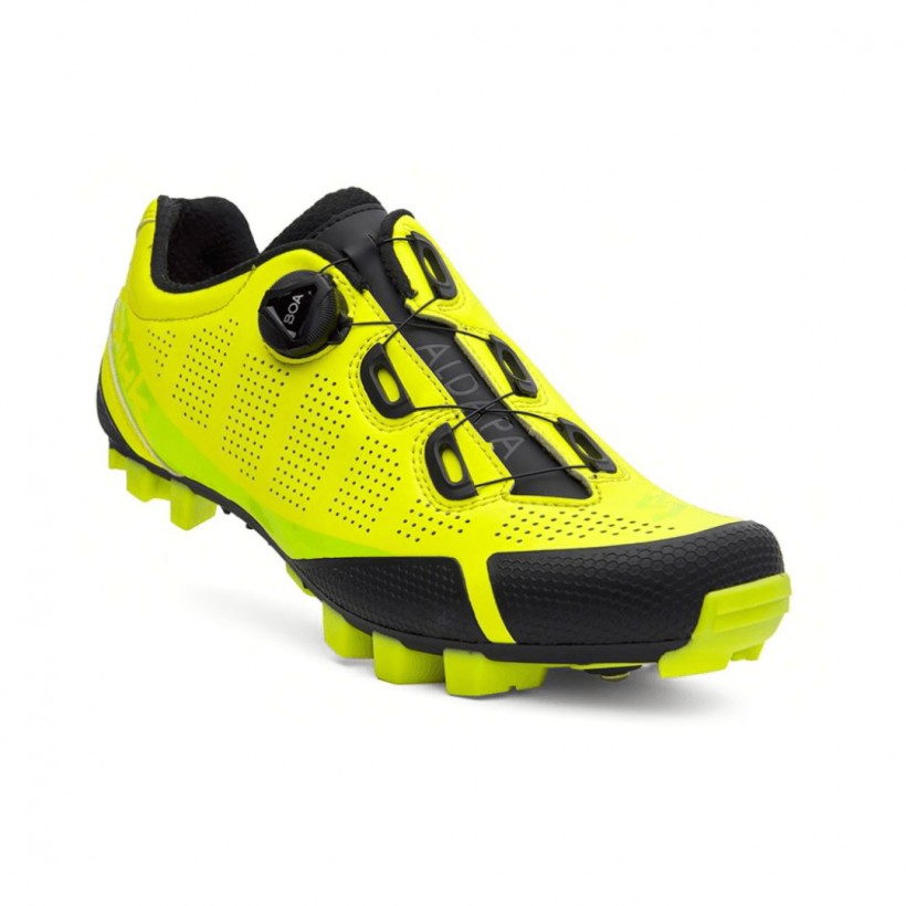 Spiuk Aldapa MTB Matte Fluor Yellow Shoes