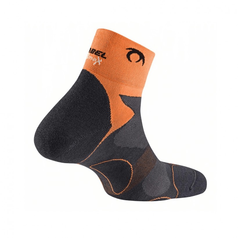 Lurbel Challenge Socks Dark Gray Orange