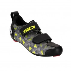 Sidi T-5 Air Carbon Grau Gelbe Schuhe