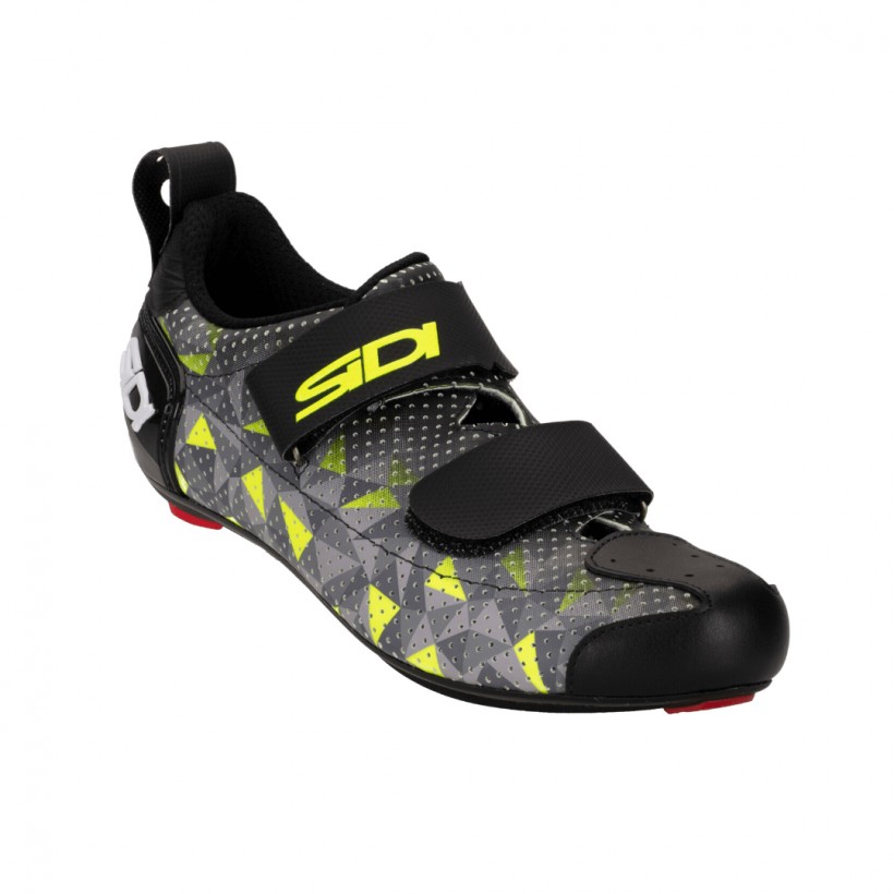 Zapatillas Sidi T-5 Air Carbon Gris Amarillo