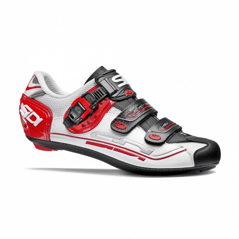 Sidi Genius 7 Bianco, nero e rosso 2017