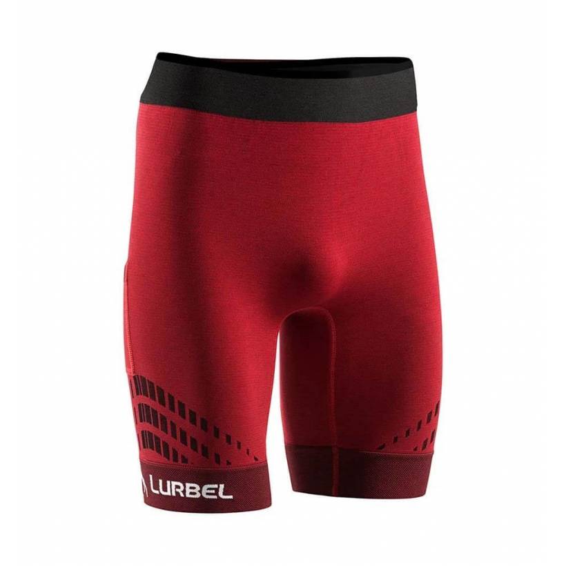 Collant court Spirit Evo 1 Trail Lurbel rouge