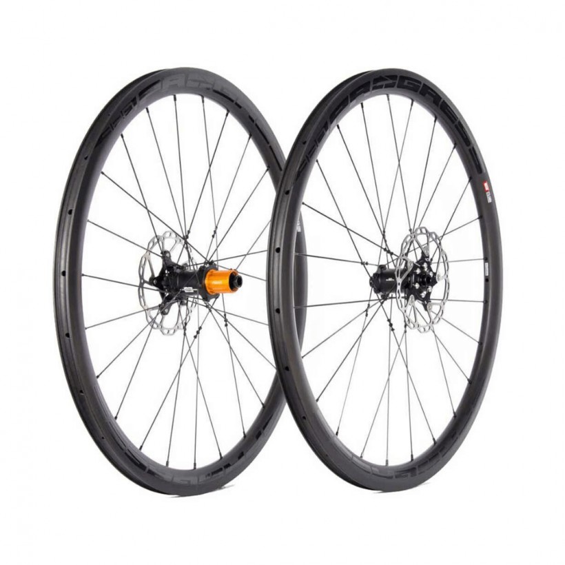 Paire de roues à disque tubulaire Progress Air